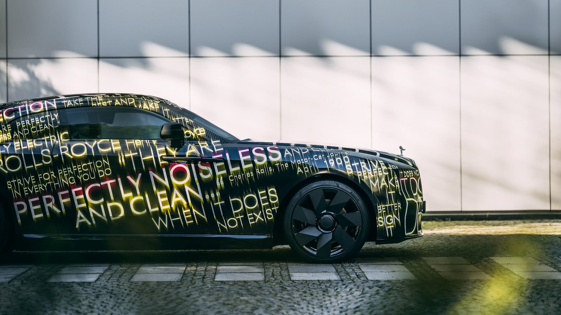 First Glimpse Of New Electric Rolls Royce Spectre, Due In 2023