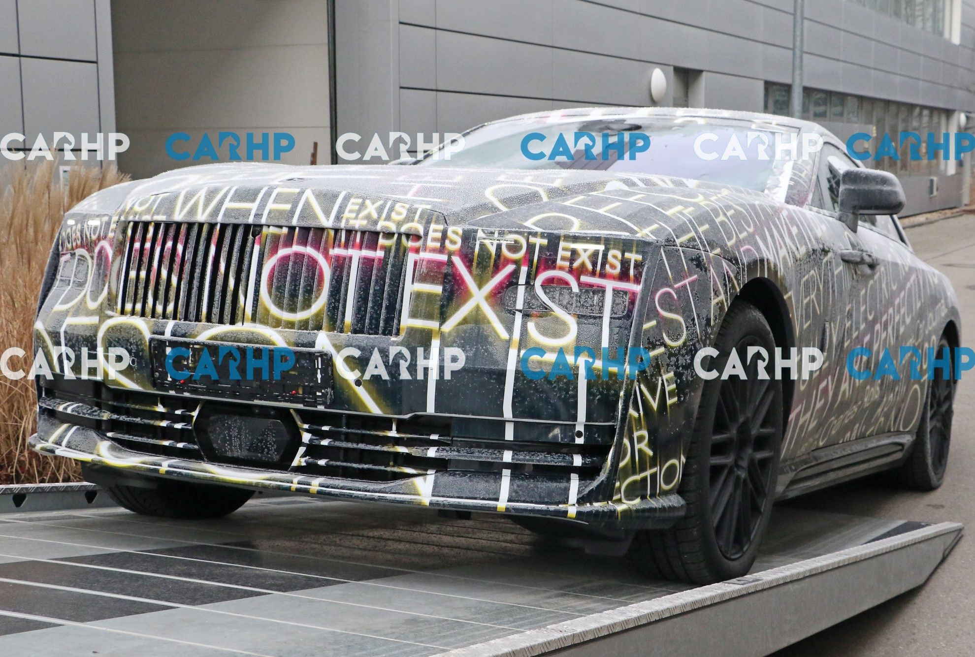 All New Rolls Royce Spectre Coupe Spied Testing