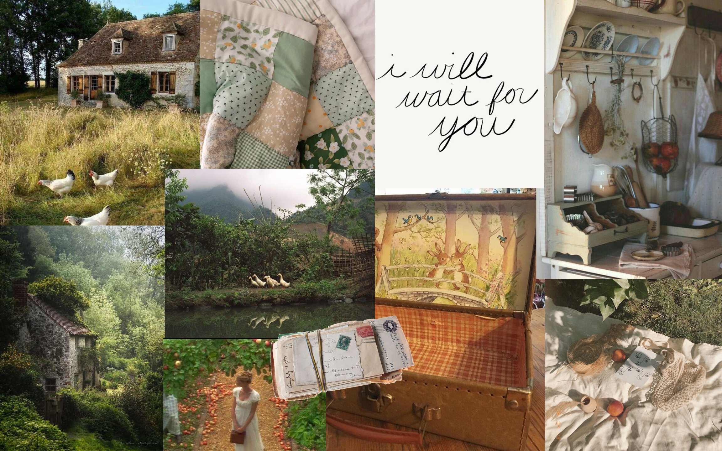 Aesthetic desktop wallpaper, iPhone