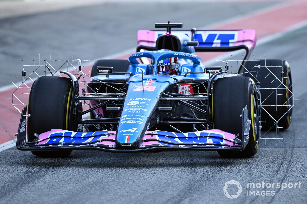 Barcelona F1 2022 testing: Latest technical image