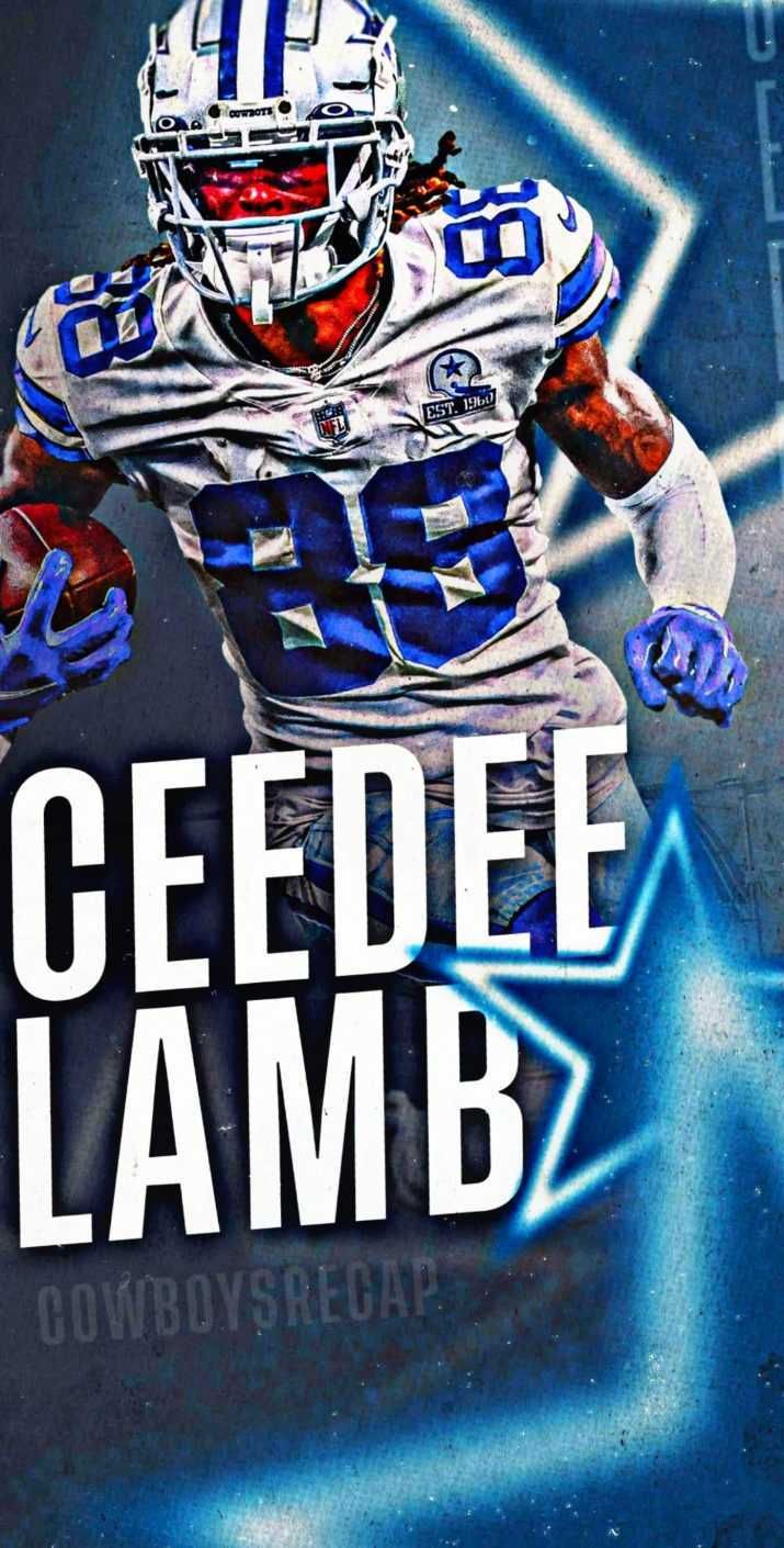 CeeDee Lamb Background Discover more American, Ceedee Lamb, Dallas Cowboys,  football, League wallpa…