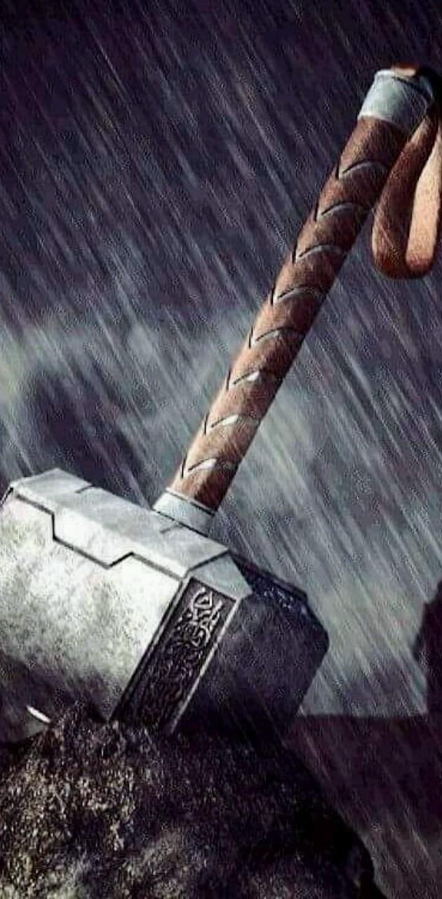 Thor Hammer Logo Wallpapers - Wallpaper Cave