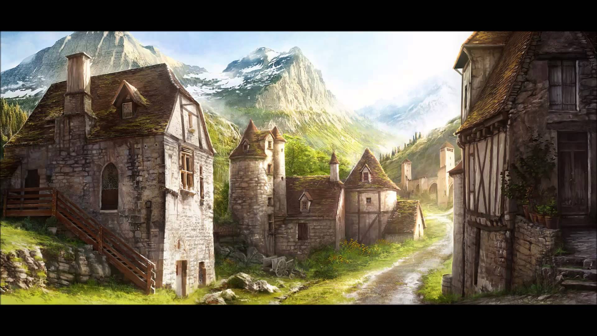 Medieval Town Wallpaper, HD Medieval Town Background on WallpaperBat