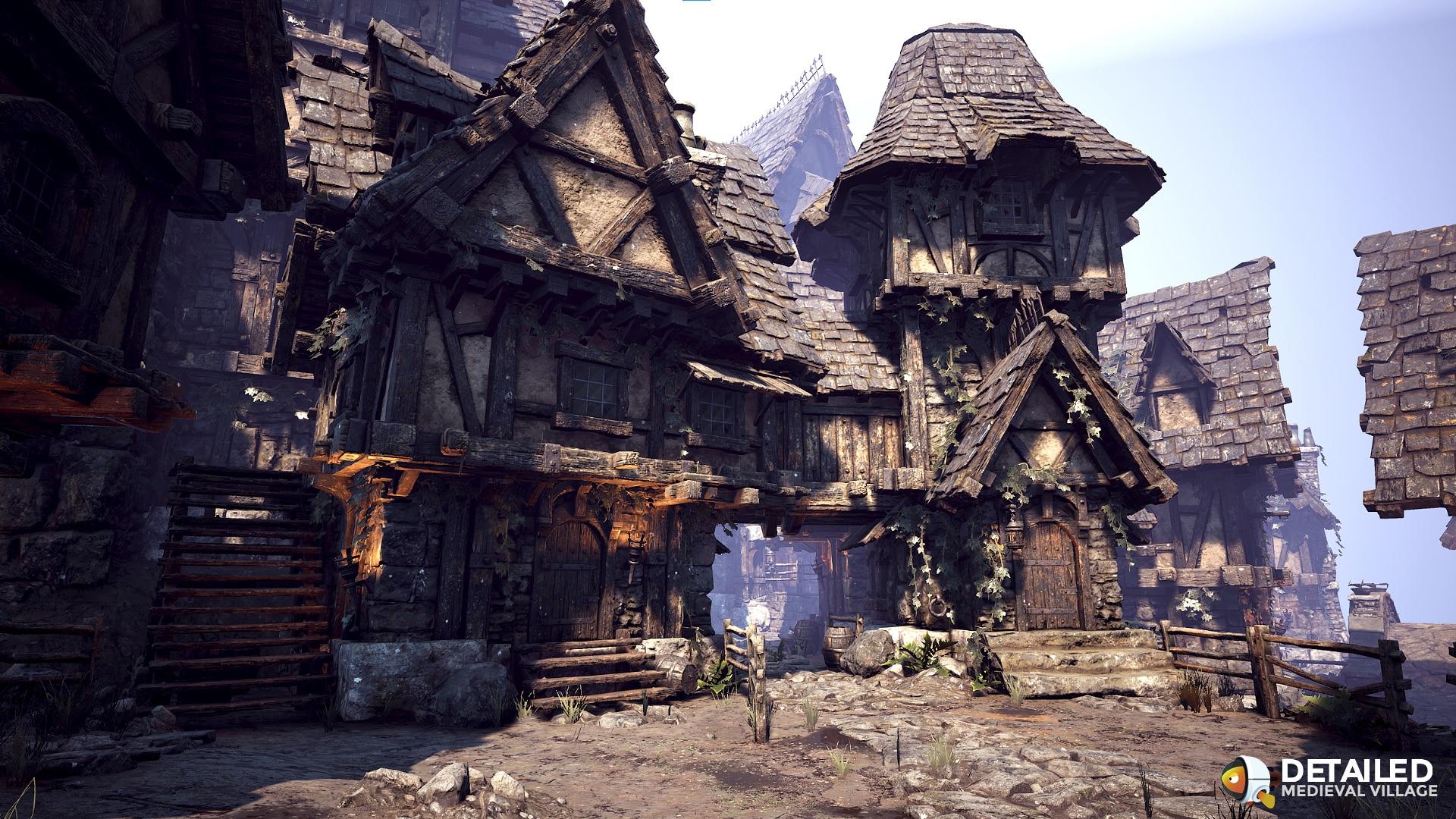 DETAILED Village in Environments