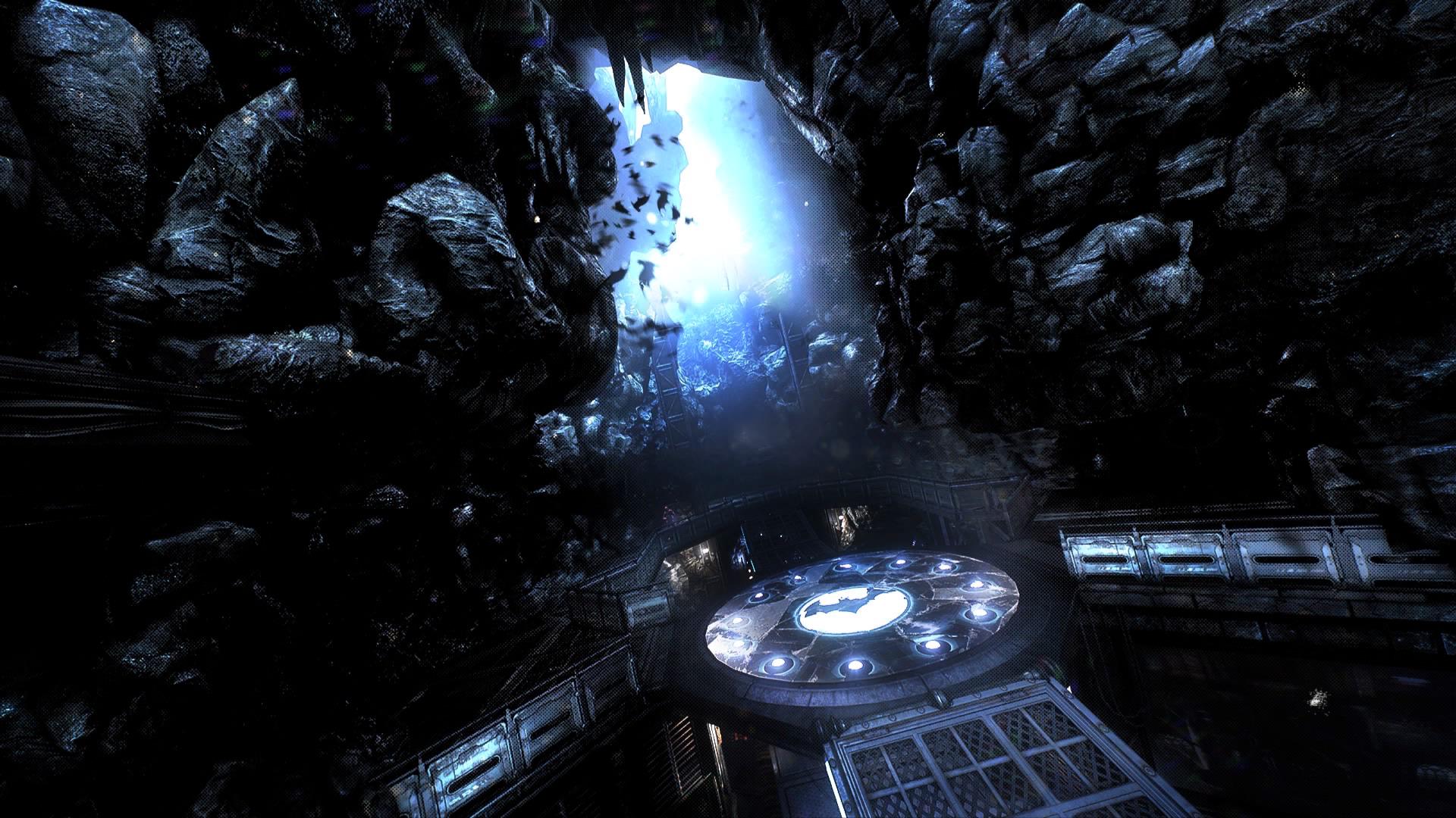 Just Sharing A Screenshot Wallpaper! This Is The Batcave From The Predator Map In Batman Arkham Knight. [Screenshot ]
