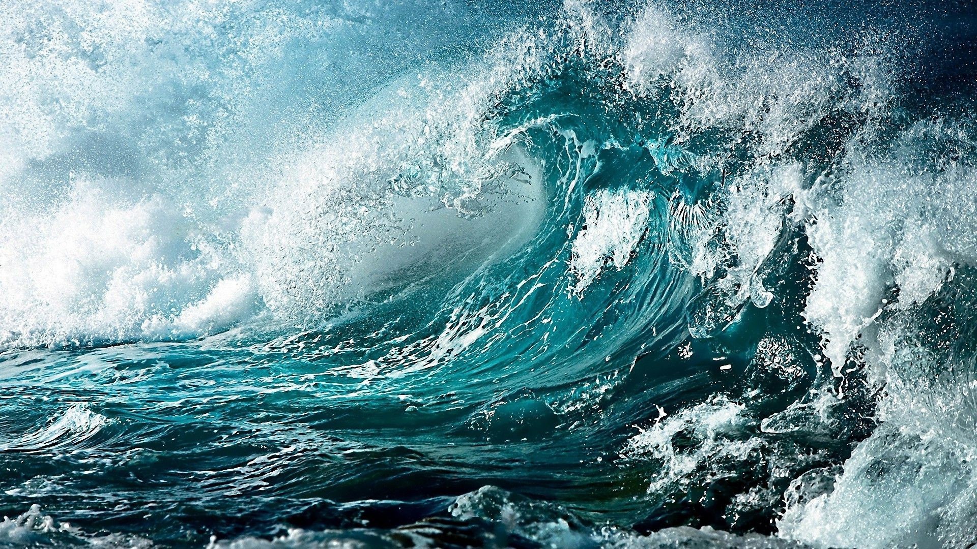 Stormy Ocean Wallpaper background picture