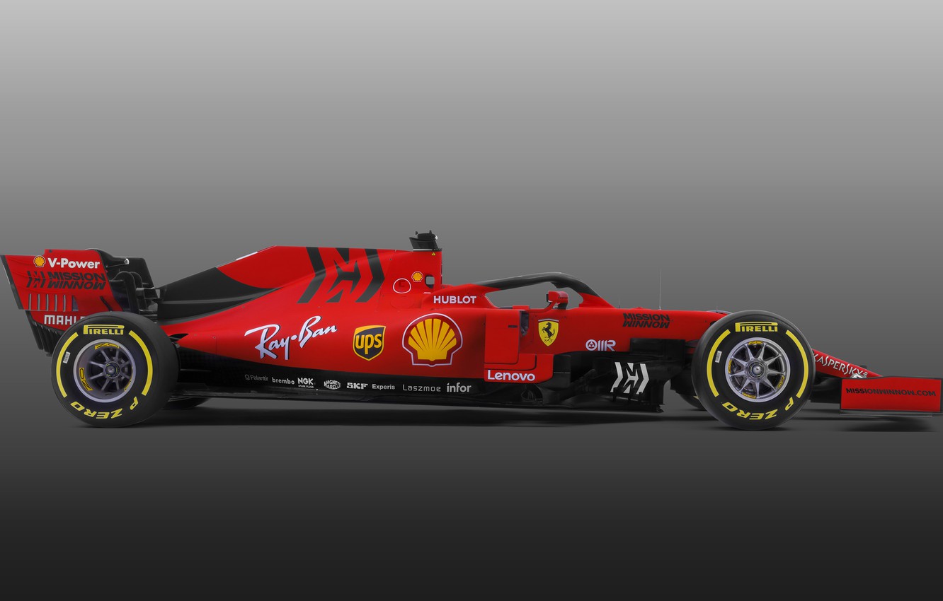 Wallpaper Ferrari, sport, Formula simple background, SF Ferrari SF90 image for desktop, section спорт
