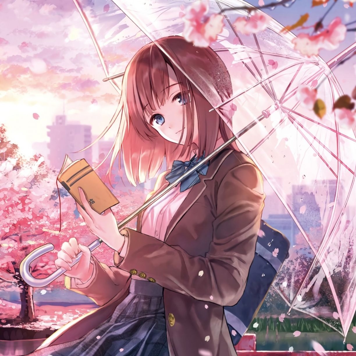 √ Beautiful Anime Girl HD Wallpaper