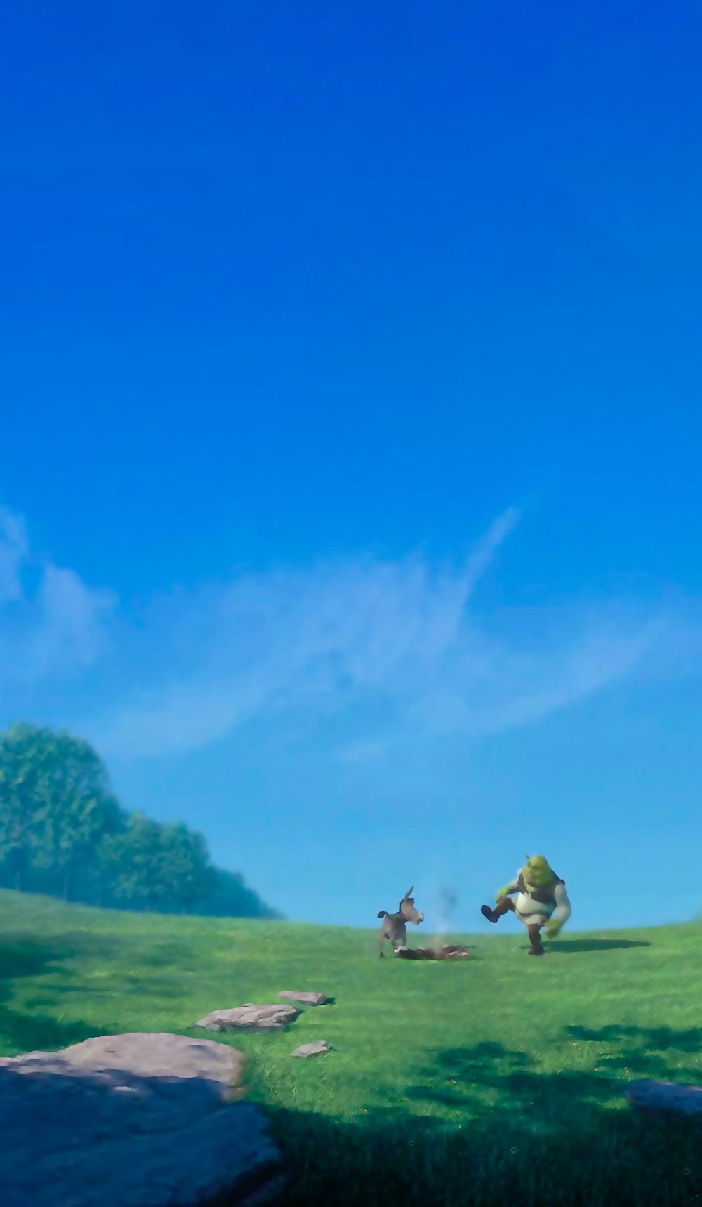 shrek and donkey wallpaper