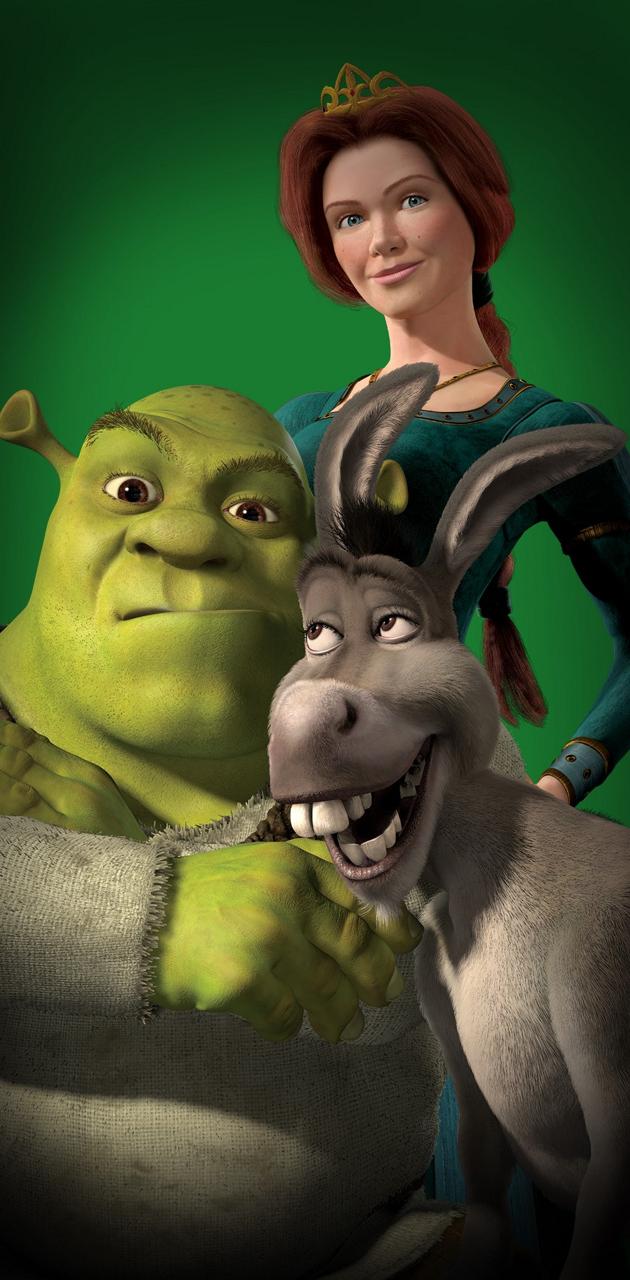 Shrek Donkey Fiona wallpaper