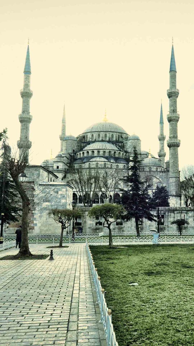 Turkey Sultan Ahmed Mosque iPhone Wallpaper HD