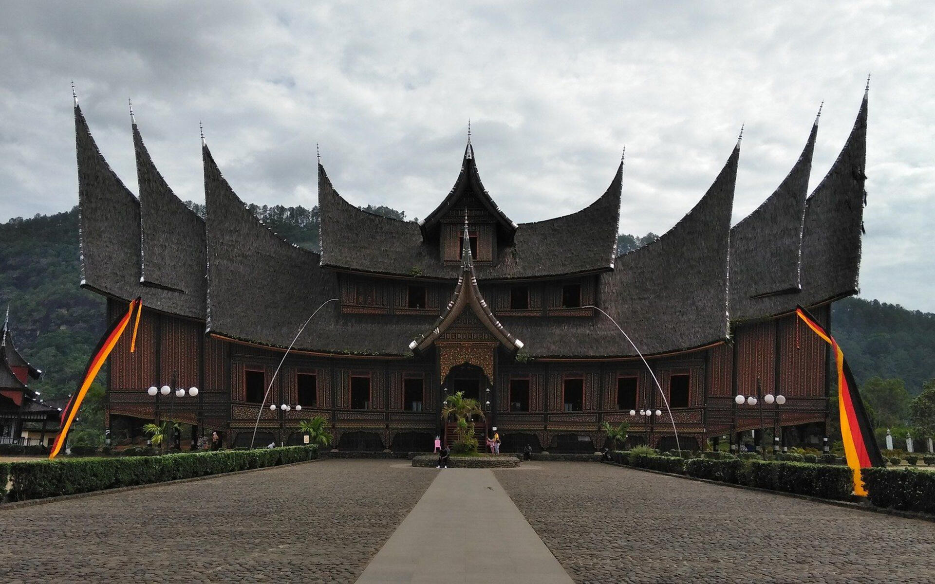 Indonesian temple