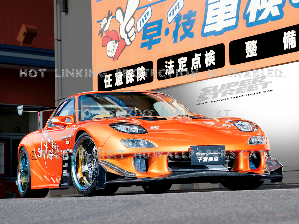 Rx7 Jdm Orange Cars Mazda Rx 7 Japan