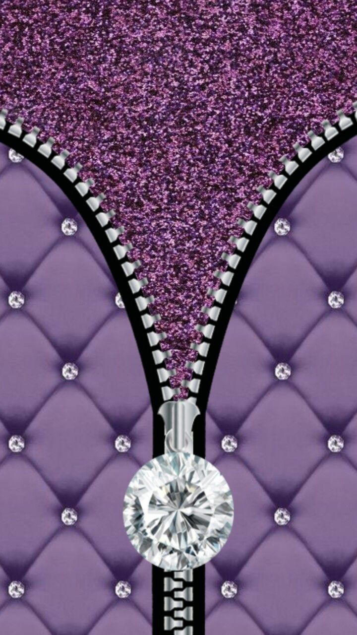 Purple and silver sparkly bow. Bling wallpaper, Diamond wallpaper, Love wallpaper background