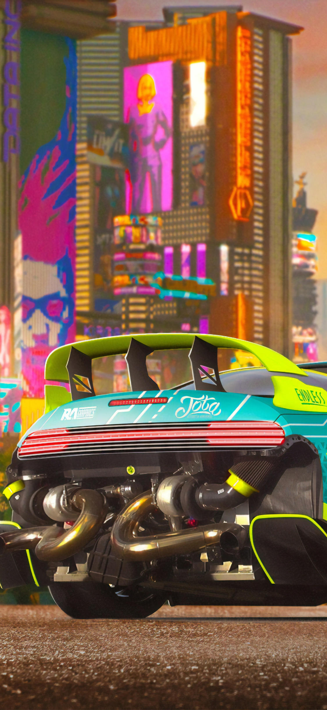 Cyberpunk Car 4k iPhone XS, iPhone 10, iPhone X HD 4k Wallpaper, Image, Background, Photo and Picture