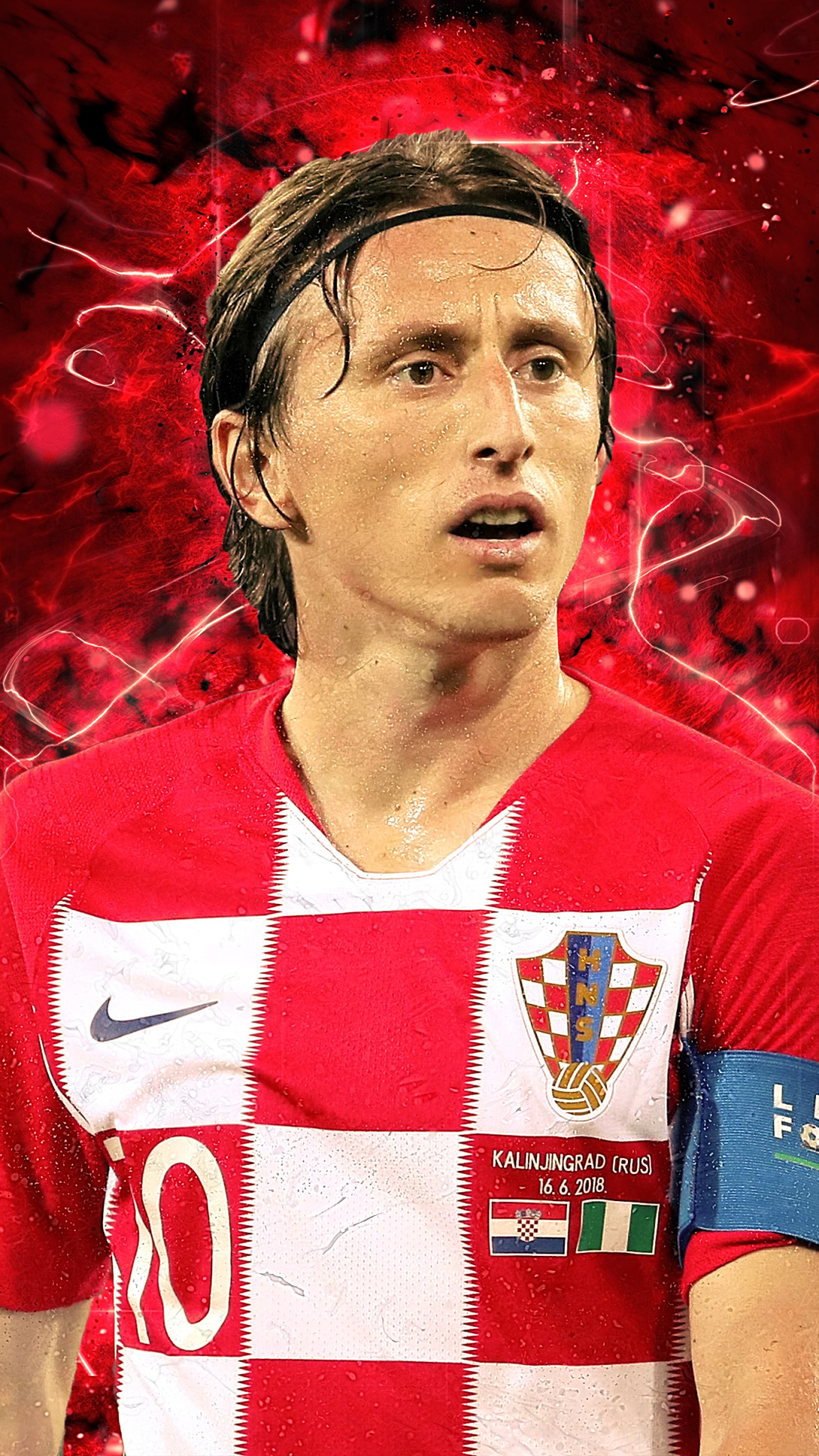 Croatia Vs Nigeria Luka Modrić