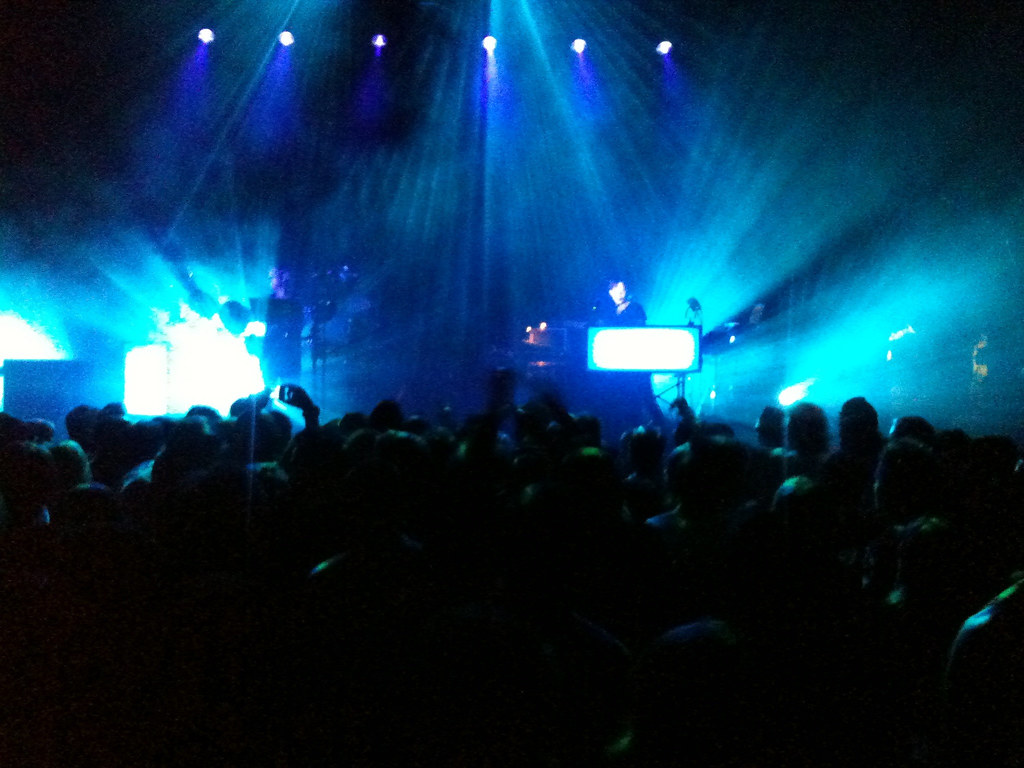 Booka Shade. Booka Shade playing in Rockefeller, Oslo Norwa