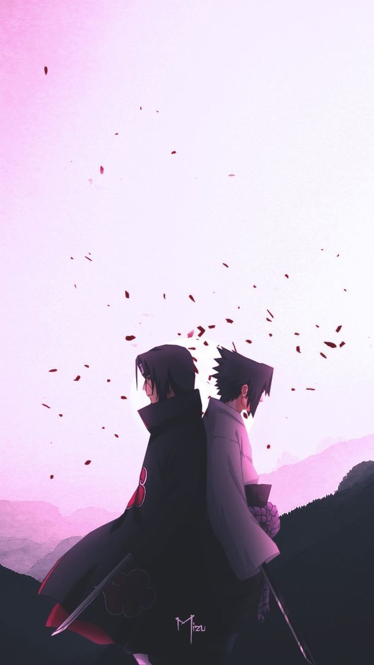 Uchiha Brothers. Naruto and sasuke wallpaper, Naruto shippuden sasuke, Wallpaper naruto shippuden