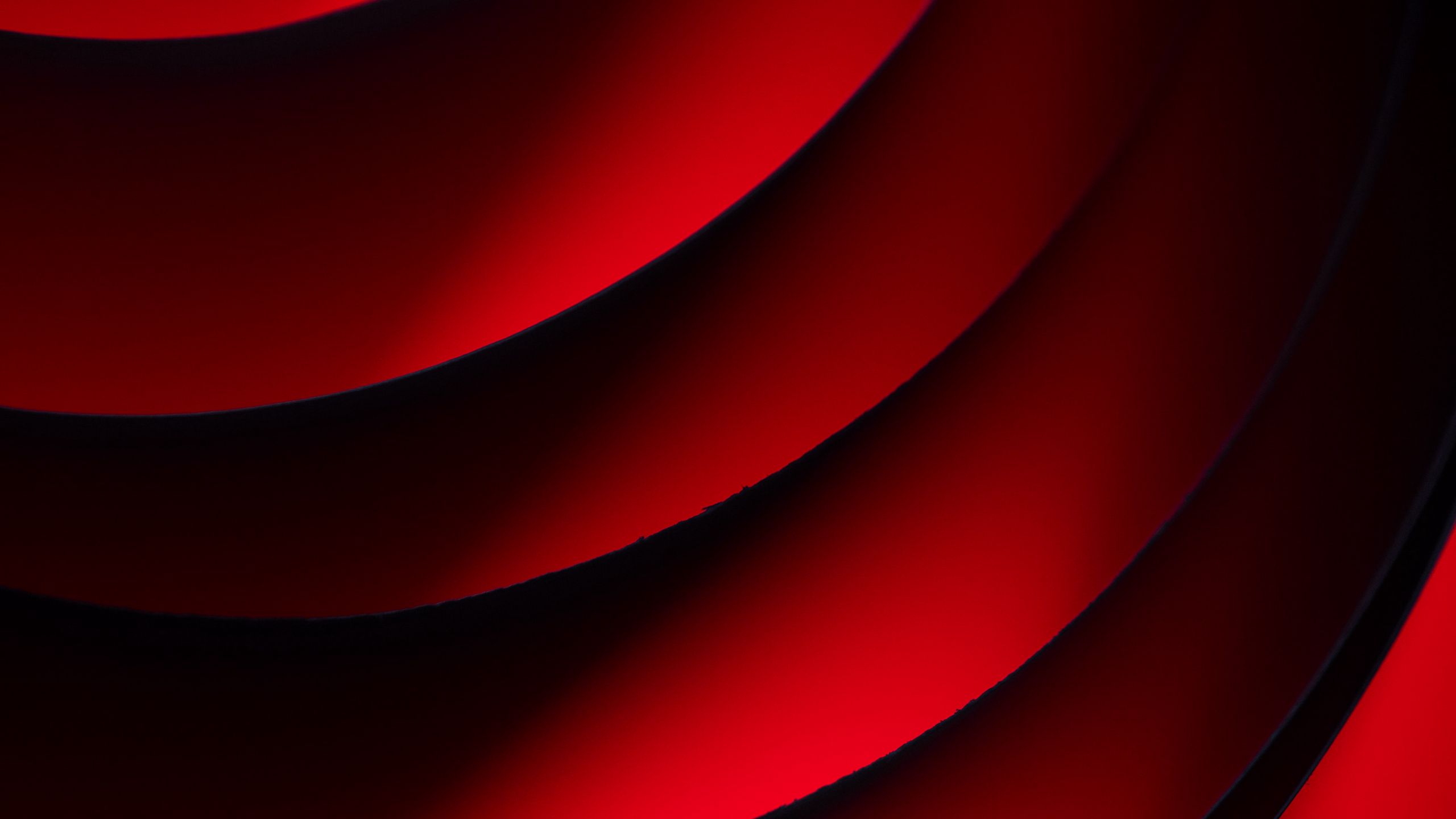 Download wallpaper 2560x1440 paper, layers, red, dark widescreen 16:9 HD background