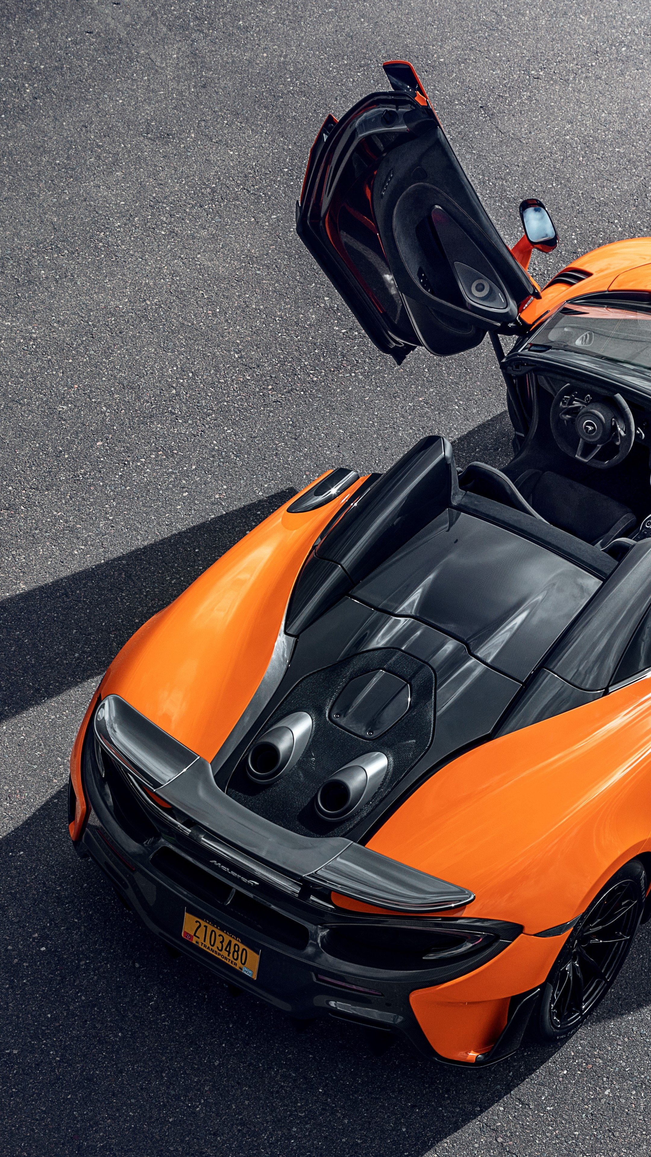 Wallpaper McLaren 600LT Spider, supercar, 2020 Cars, 5K, Cars & Bikes