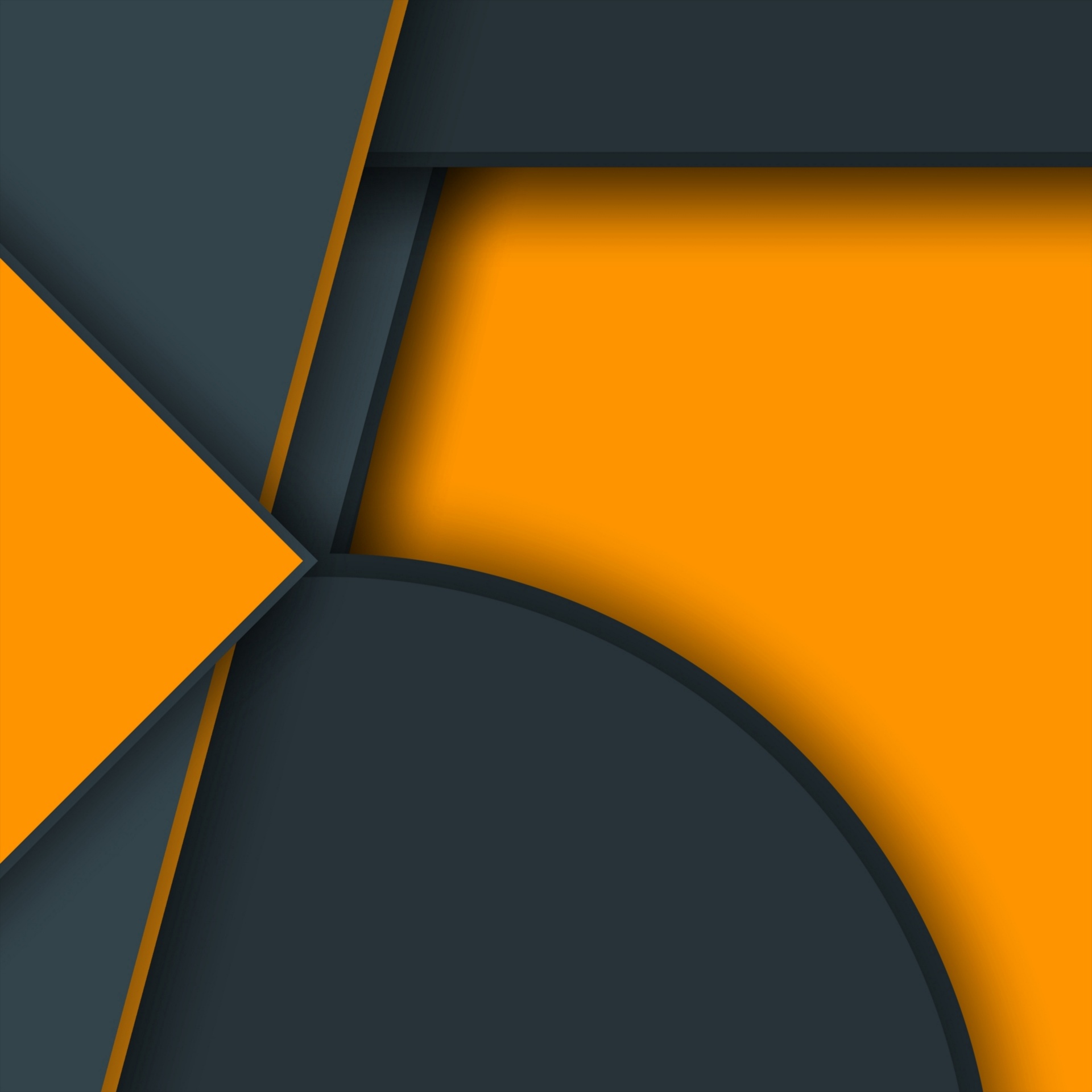 Download free photo of Wallpaper, background, orange, grey, shapes