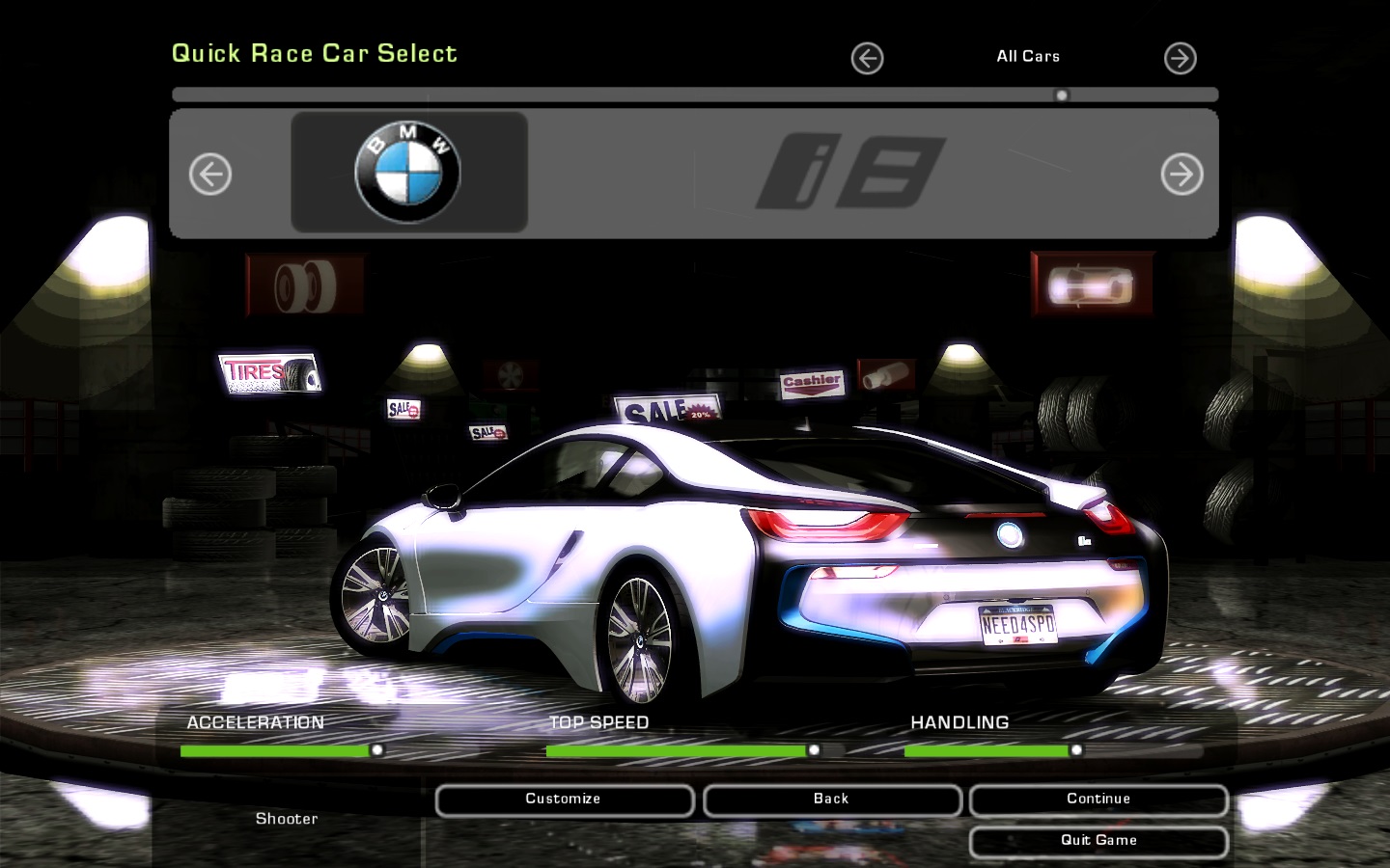 BMW i8 Photo. Need For Speed Underground 2