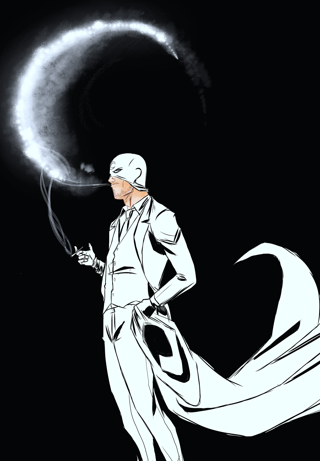 Moon Knight Disney Plus Wallpaper iPhone Phone 4K #450f