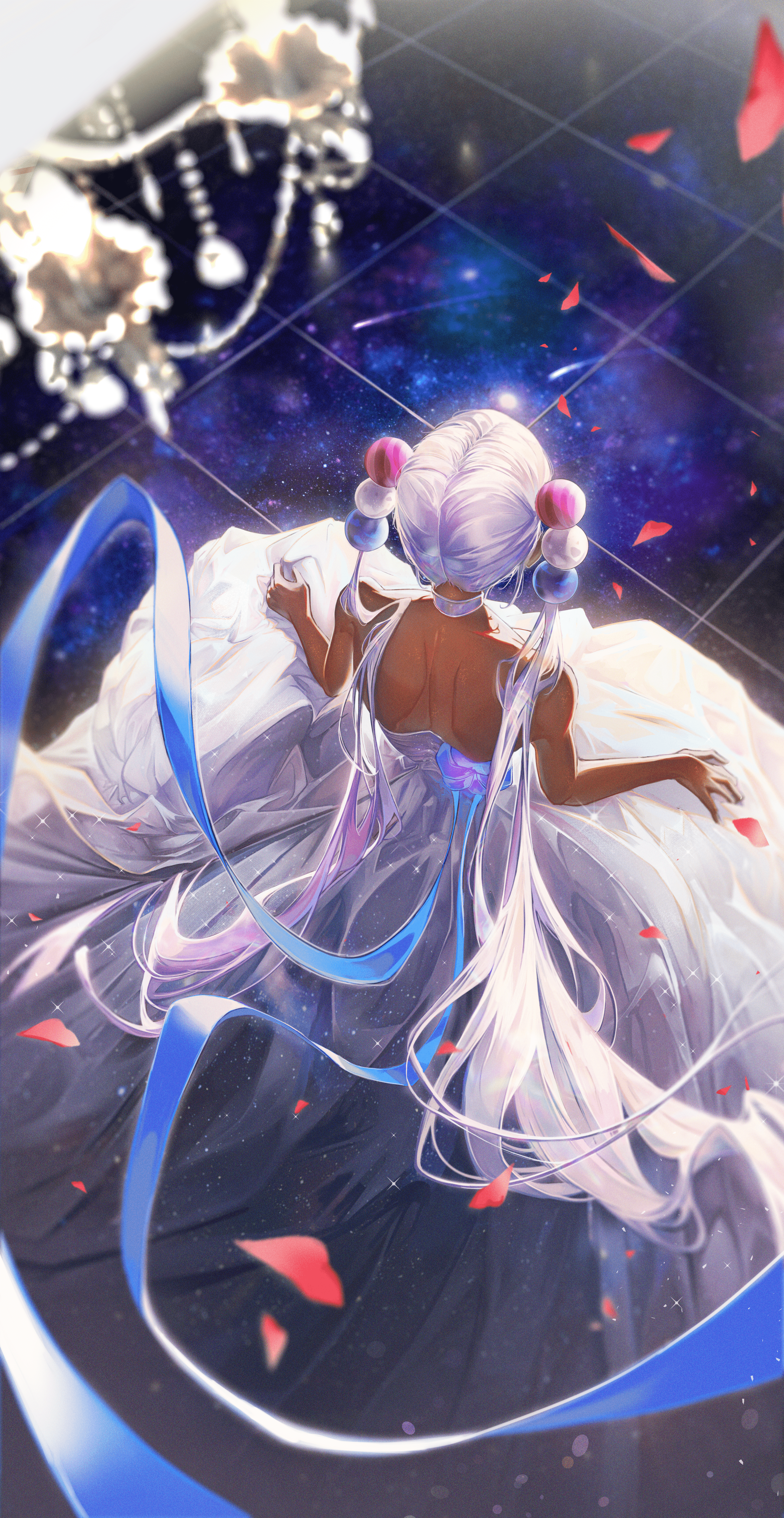 tsukumo sana (hololive and 1 more) drawn