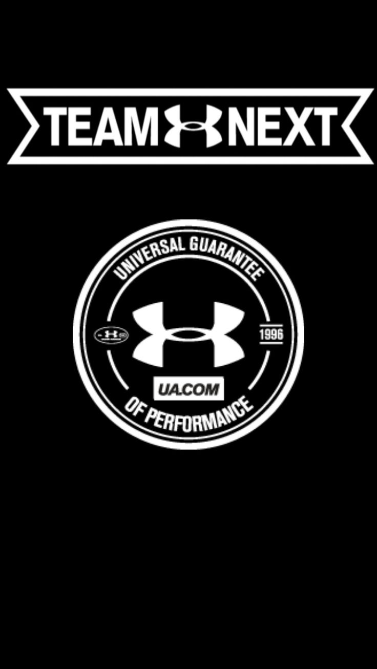 under armour #black #wallpaper #android #iphone. Sports logo inspiration, Free t shirt design, Under armour wallpaper