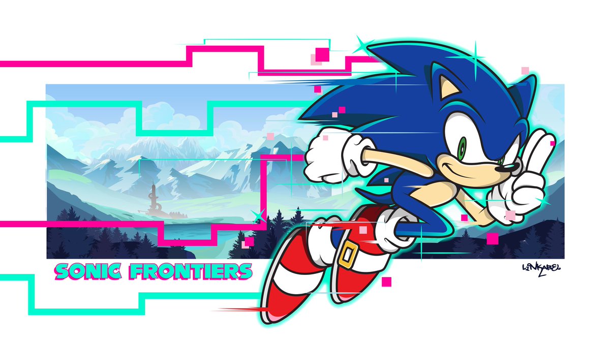 Sonic frontiers background 4K wallpaper download