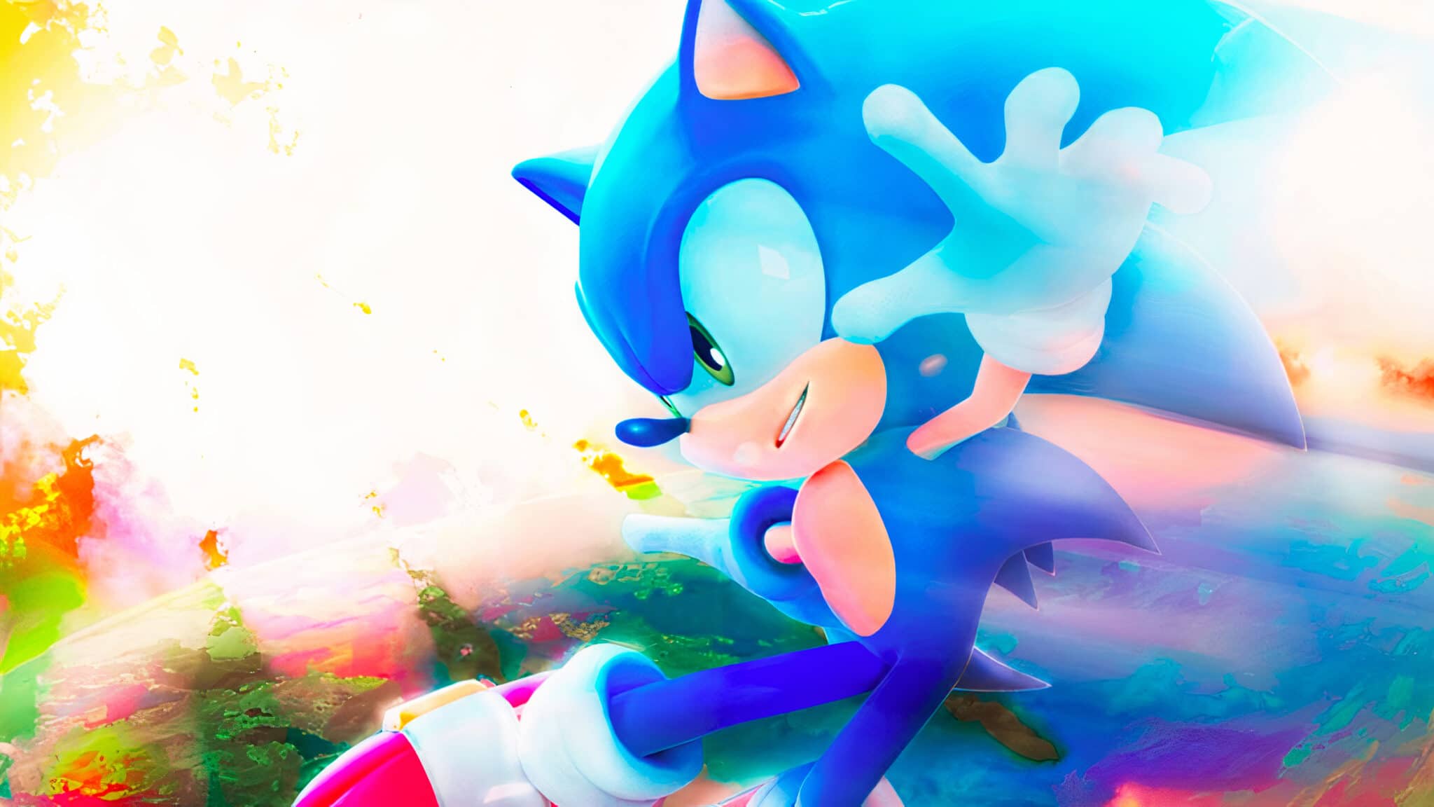 Sonic Frontiers Artwork Wallpaper - Cat with Monocle