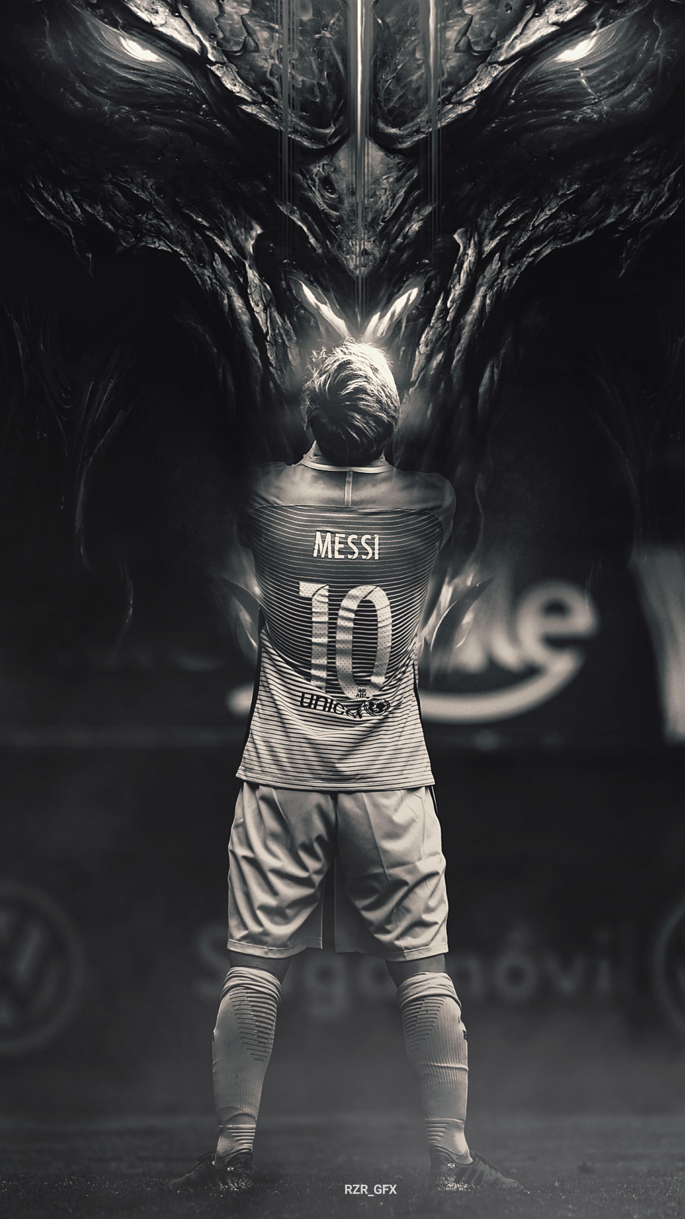 Messi Dark Wallpaper