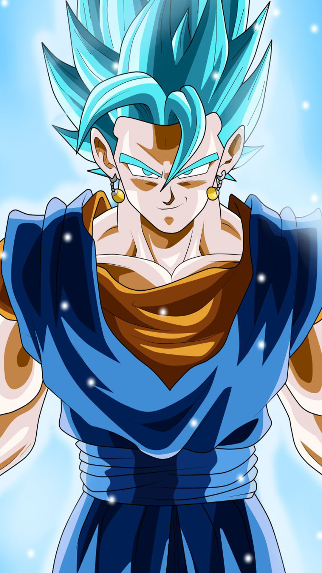 Vegetto Super Saiyan Blue Vegito 4K Ultra HD Mobile Wallpaper