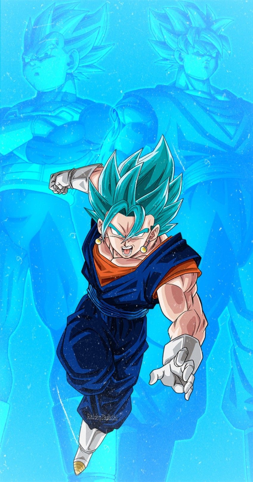 Vegito Blue Wallpaper. Dragon ball image, Dragon ball art, Dragon ball super goku