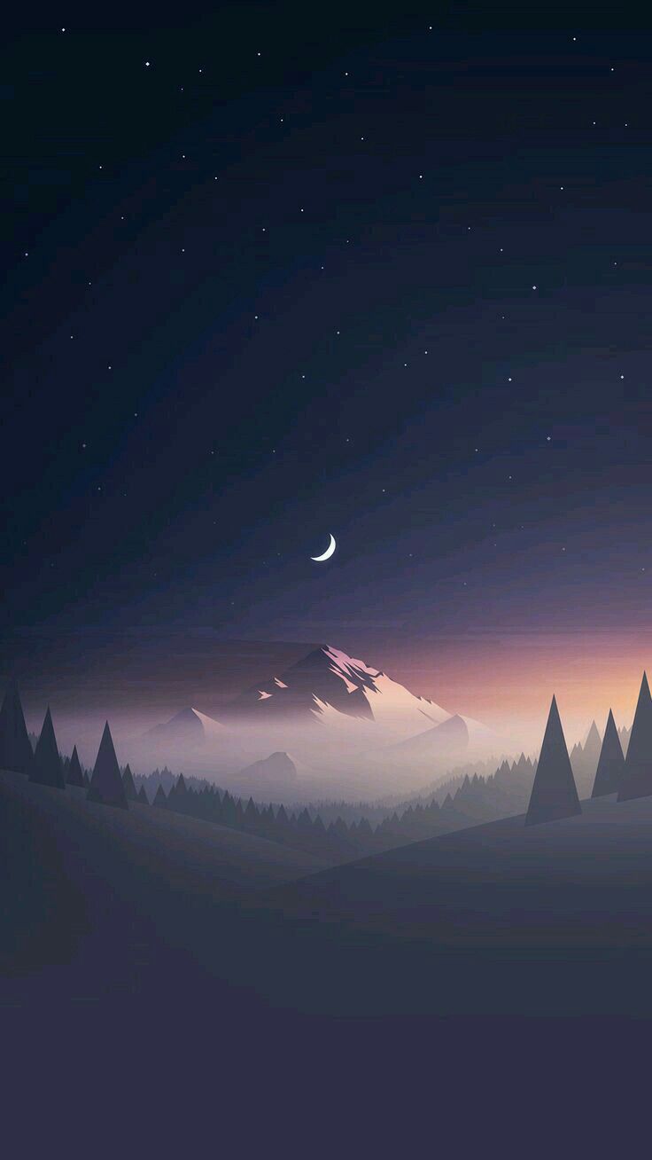 Ramadan wallpaper. Landscape illustration, Minimalist wallpaper, Scenery wallpaper