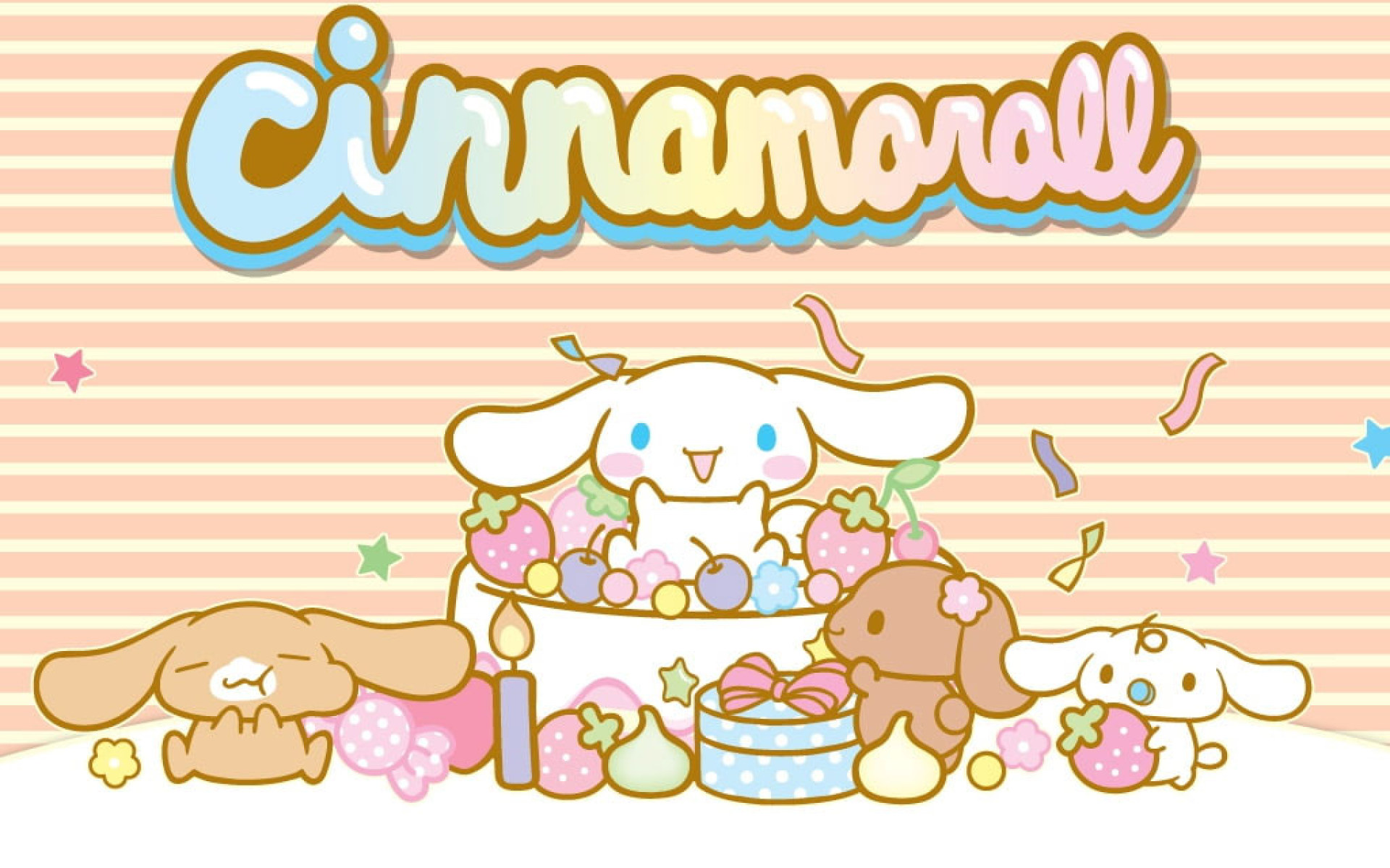 Wallpaper Candy Cinnamoroll Cinnamoroll And Their Friends • Wallpaper For You