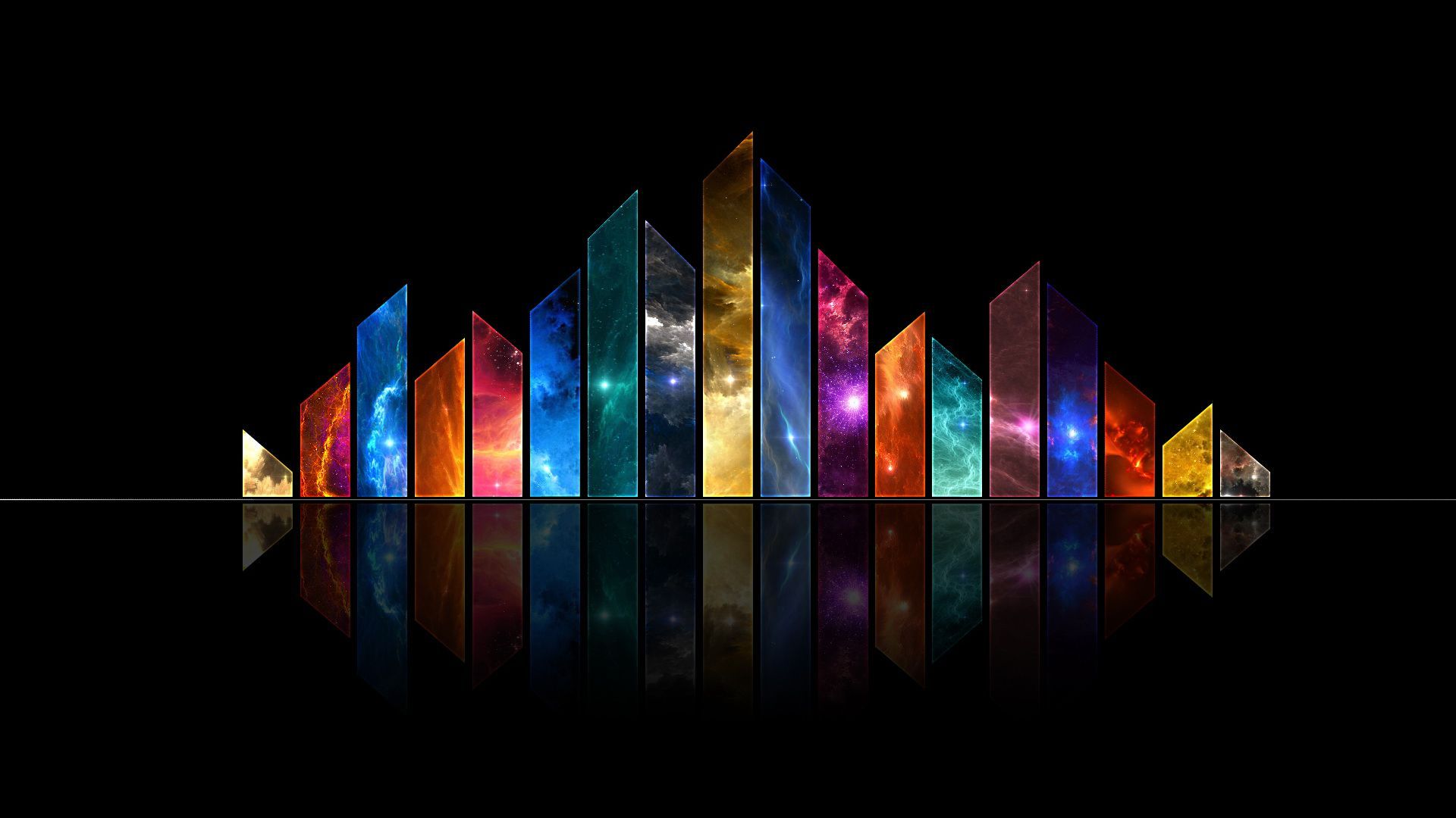 2D Abstract Wallpaper