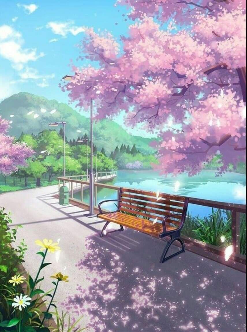 Spring Aesthetic Anime Wallpapers - Wallpaper Cave