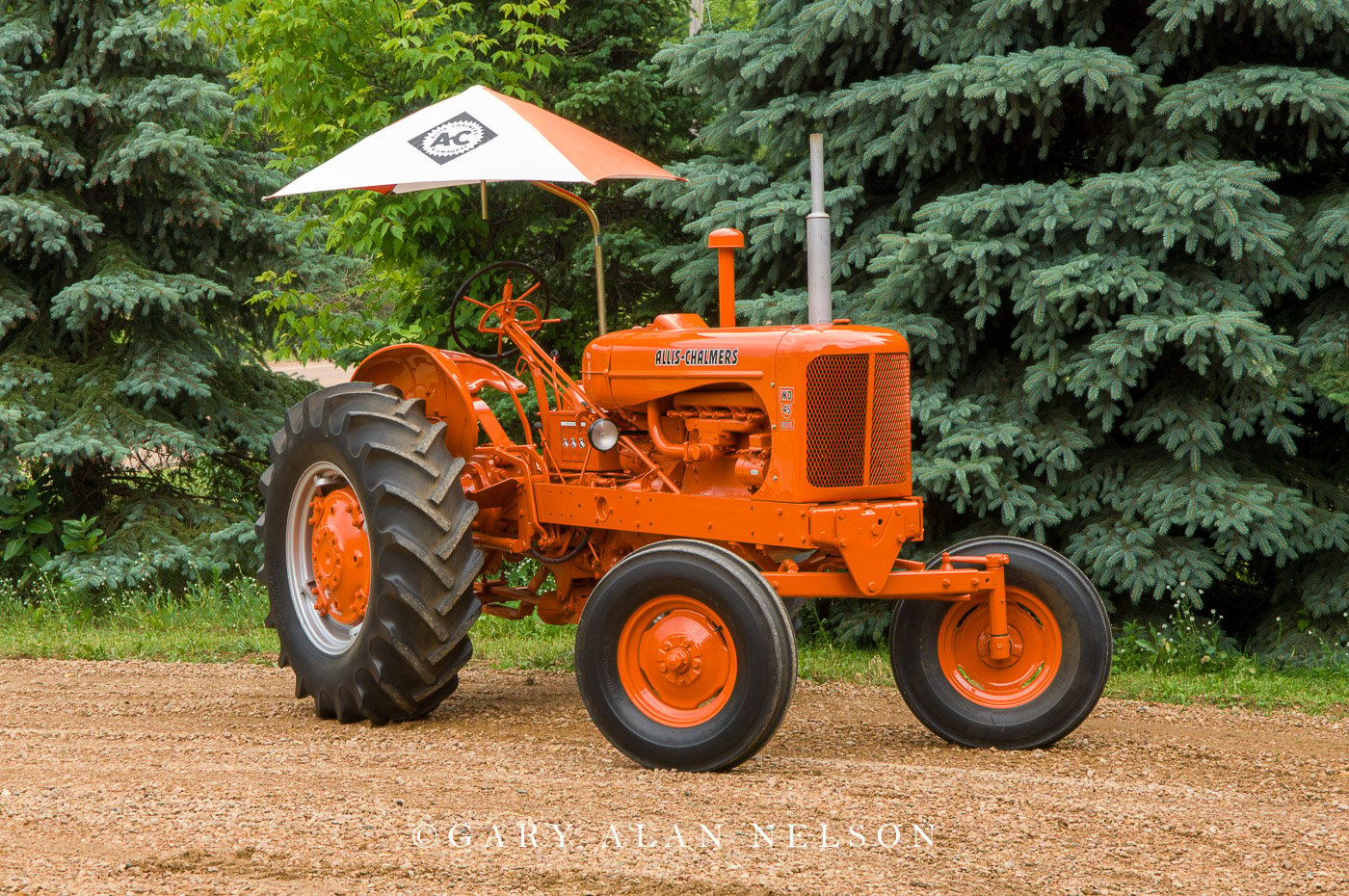 Allis Chalmers WD 45 Diesel. AT 07 67 AC. Gary Alan Nelson Photography