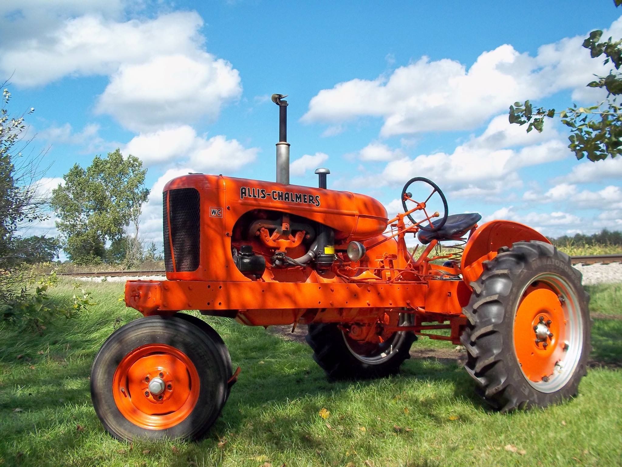 Allis Chalmers WC Tractor, Styled, 40s Vintage. Tractors, Case Tractors, Allis Chalmers Tractors