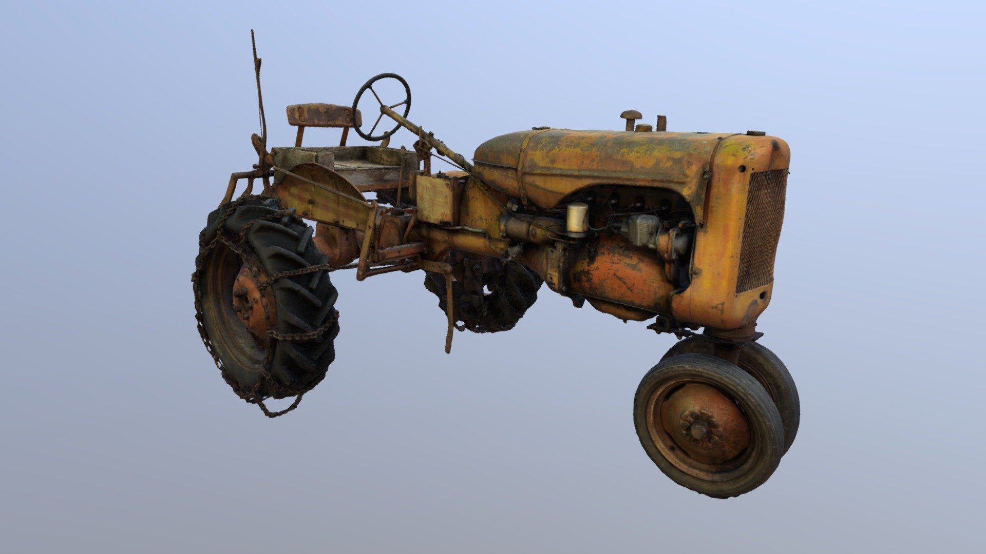 Allis Chalmers Tractor Model By Nebraska Public Media [105b577]
