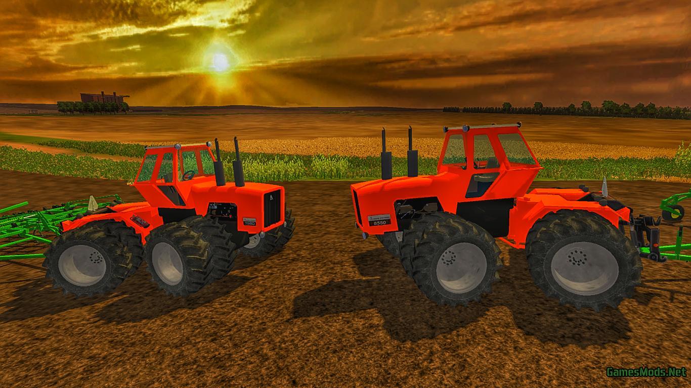 Allis Chalmers 8550 and 7580 GamesMods.net FS ETS 2 mods