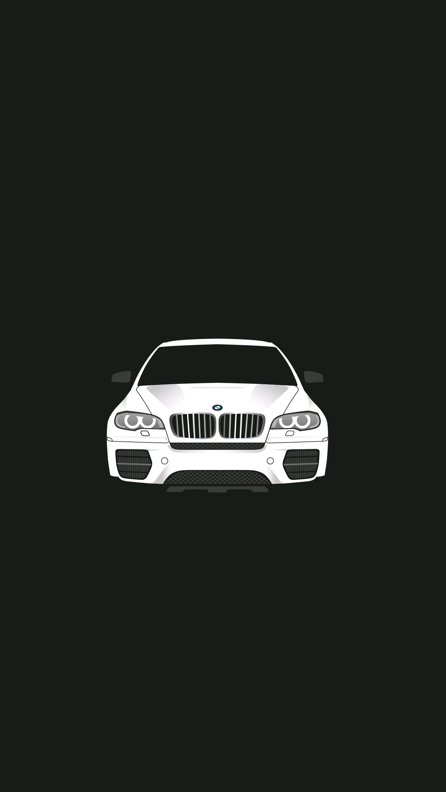 Minimal BMW Car IPhone Wallpaper