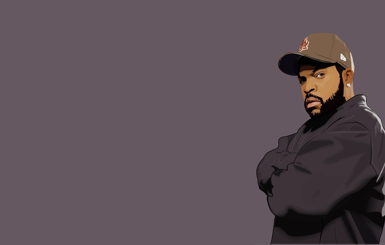 Wallpaper Ice Cube, Los Angeles, Rapper, Westside connection, O'shea Jackson, N.W.A image for desktop, section минимализм