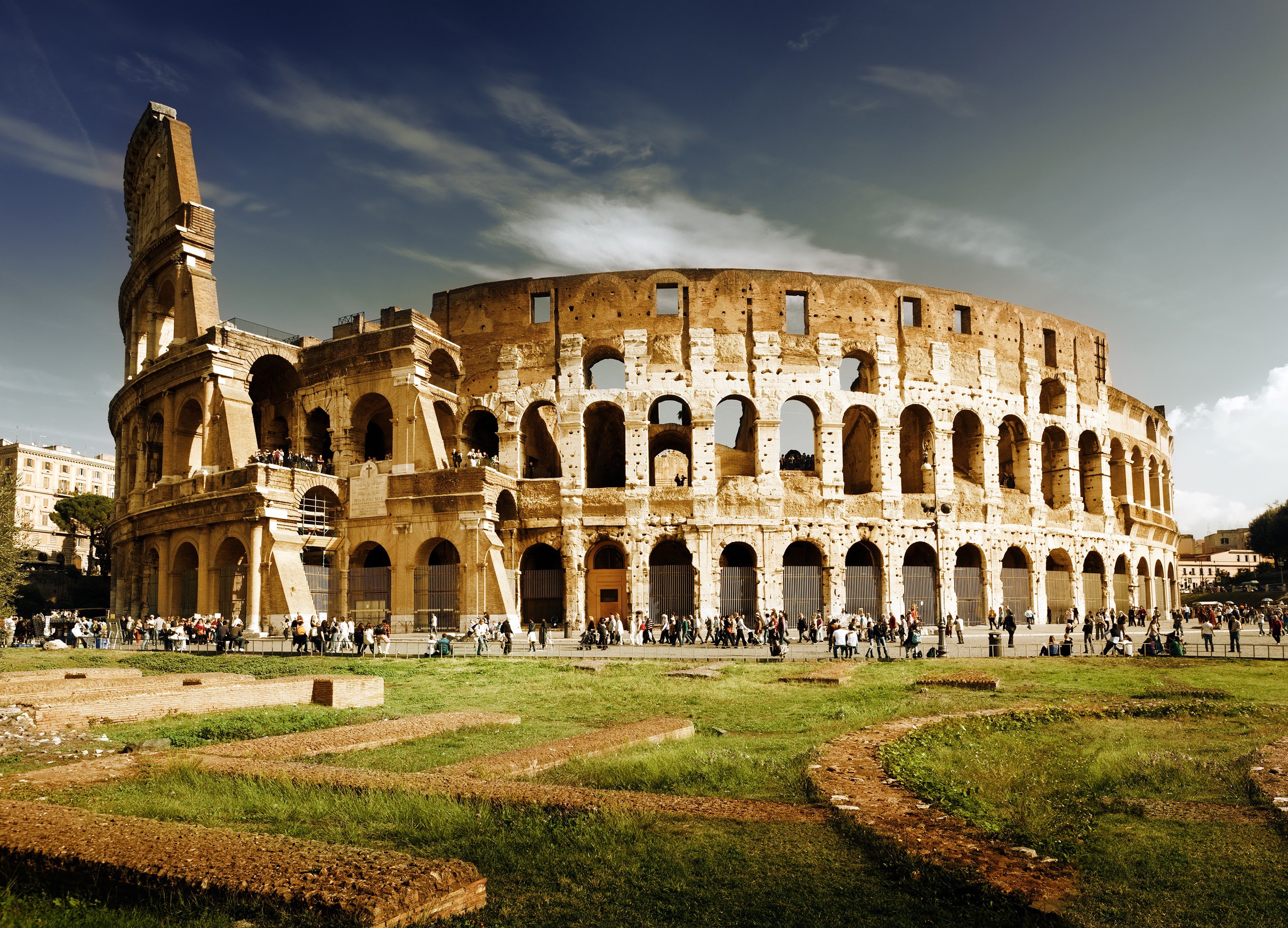 architecture, Building, Ancient, Rome, Colosseum Wallpaper HD / Desktop and Mobile Background