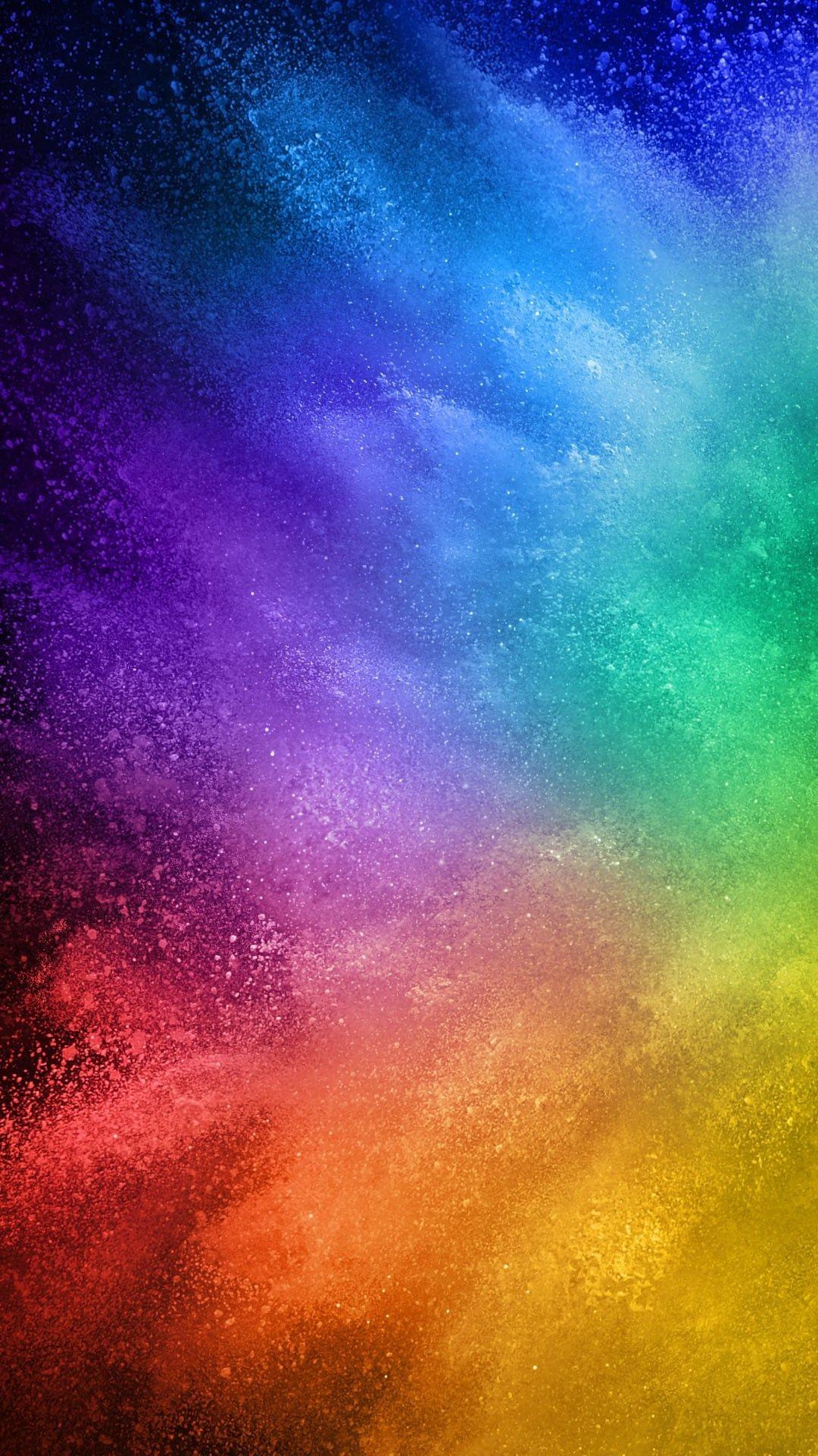 iPhone Rainbow Wallpaper HD Background Image