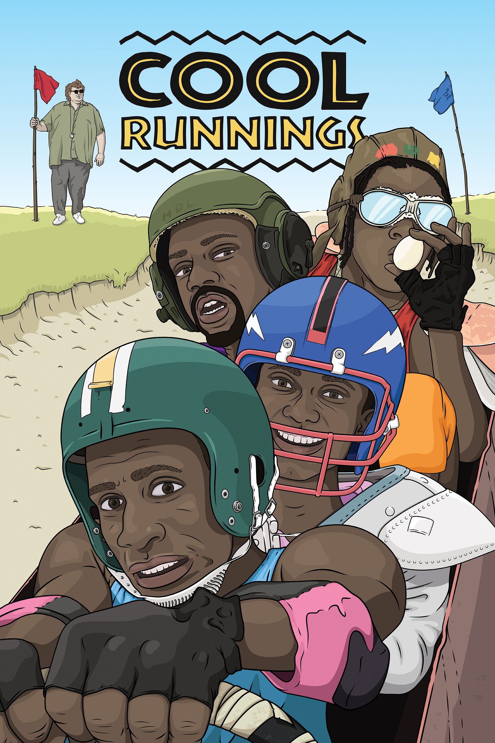 Cool Runnings Poster & Inspiration. Film poster design, Tumblr funny, Running posters