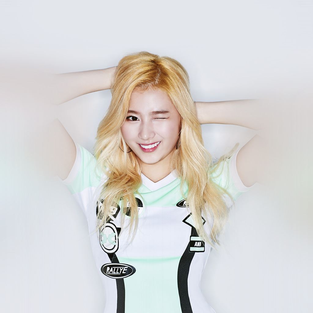 Sana Twice Kpop Girl Cute iPad Wallpaper Free Download