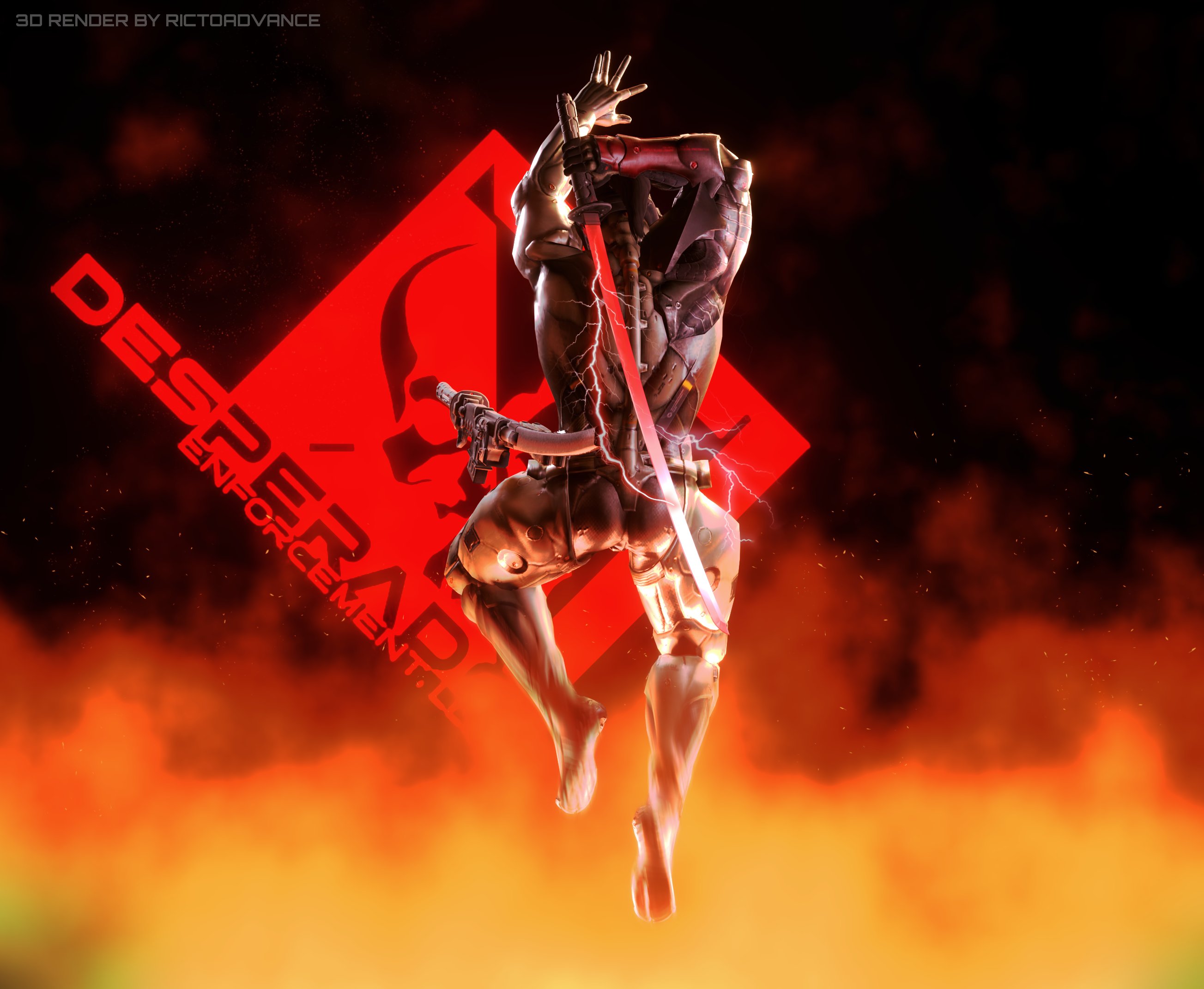 METAL GEAR RISING - Jetstream Sam by DevilKazz on DeviantArt