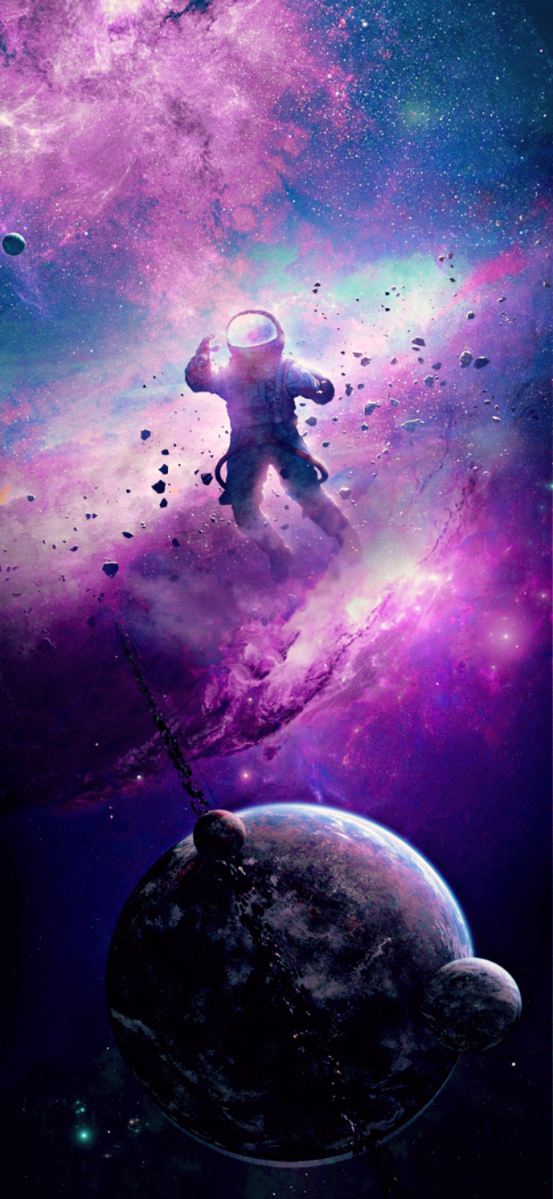 nebula #space #astronaut #pink #blue. Fondos de pantalla morados, Astronauta, Galaxia